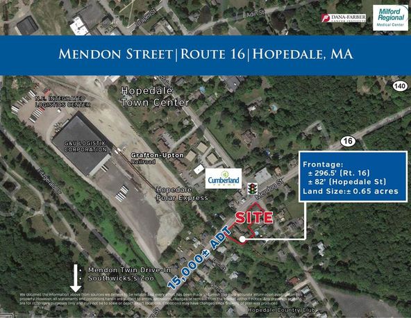 Retail For Lease: Massachusetts 16, Hopedale, MA 01747